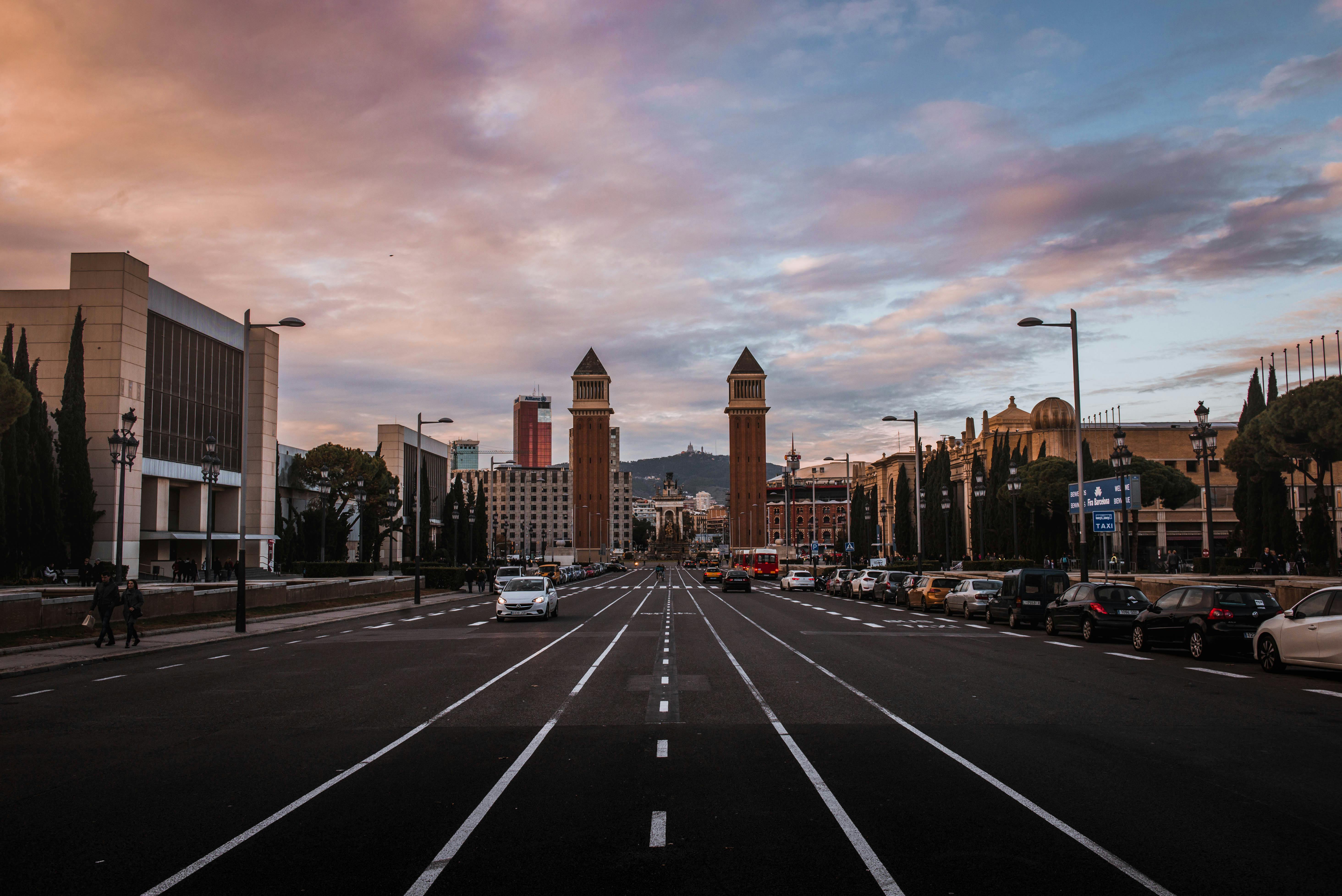 A scenic view of Barcelona
